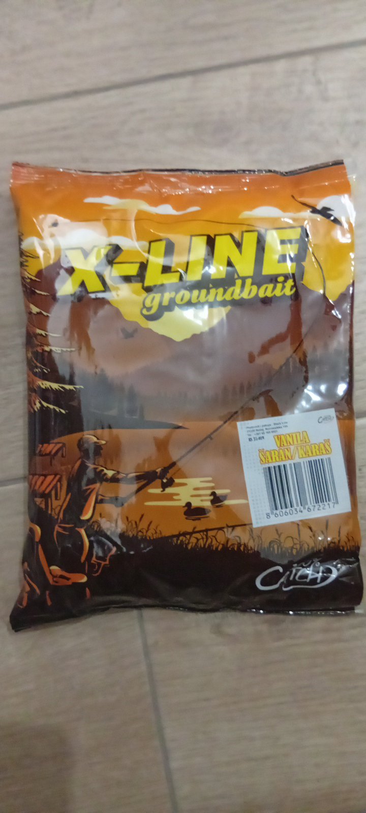 Прашкаста прихрана за крап и караш, арома ванила