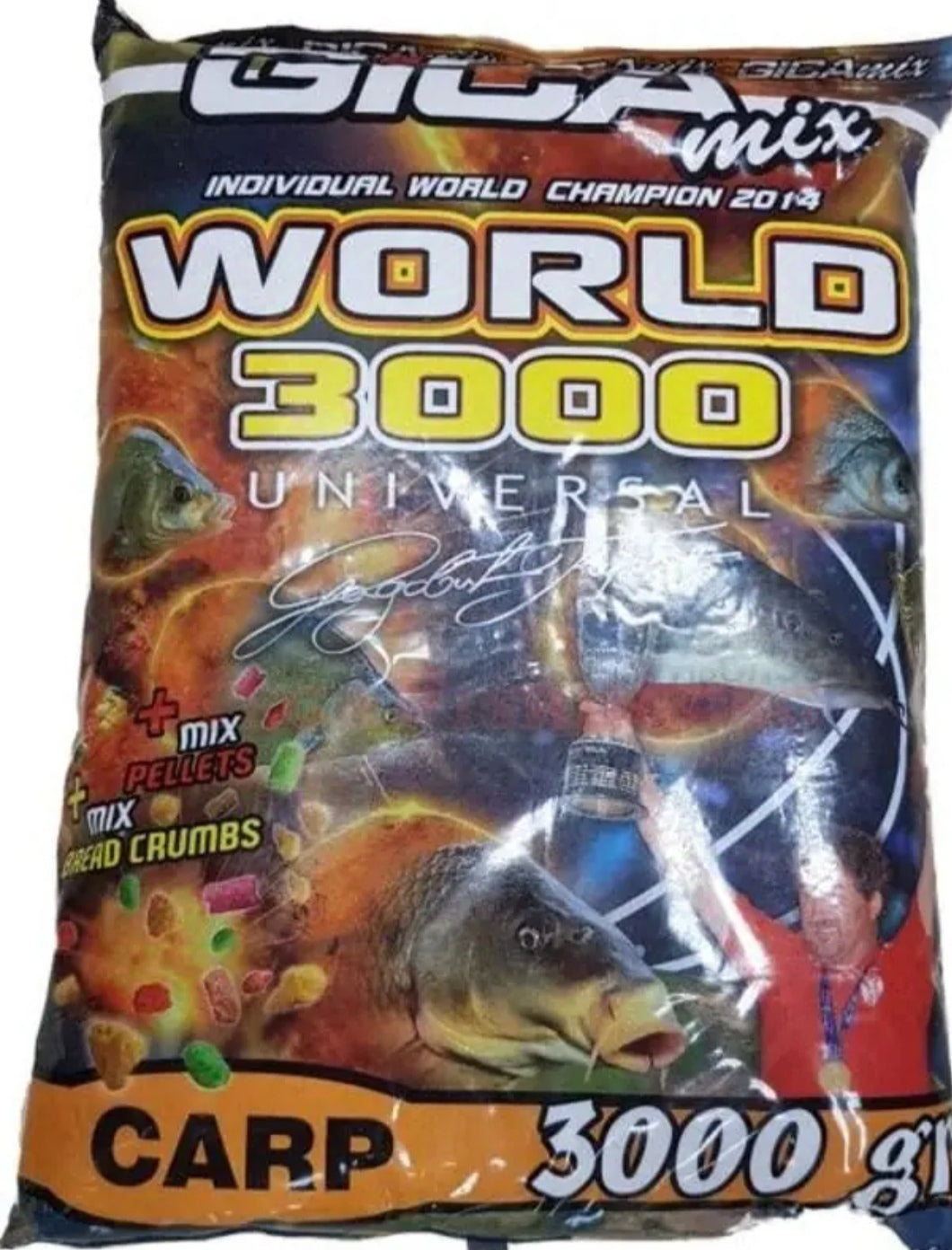 Примама за риболов – GICA MIX WORLD (3kg) CARP