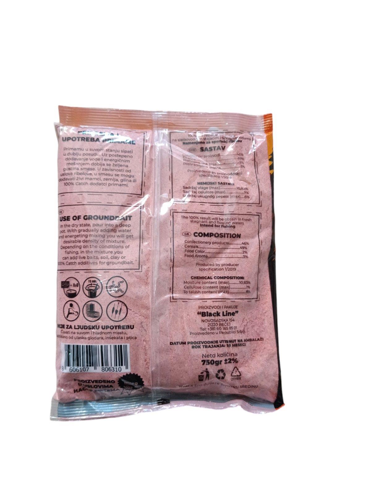 Prihrana za skobal, klen, mrena - crvena