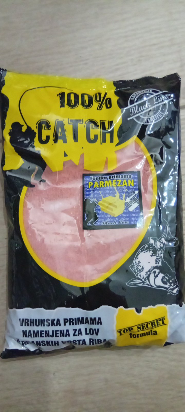 Прашкаста прихрана за бојник и клен, арома кашкавал/пармезан