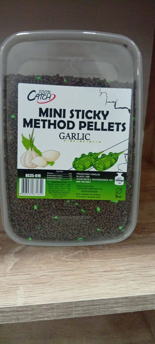 Mini sticky method pellets лук