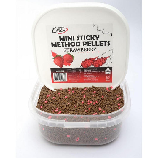 Mini Sticky Method Pellets - Jagoda