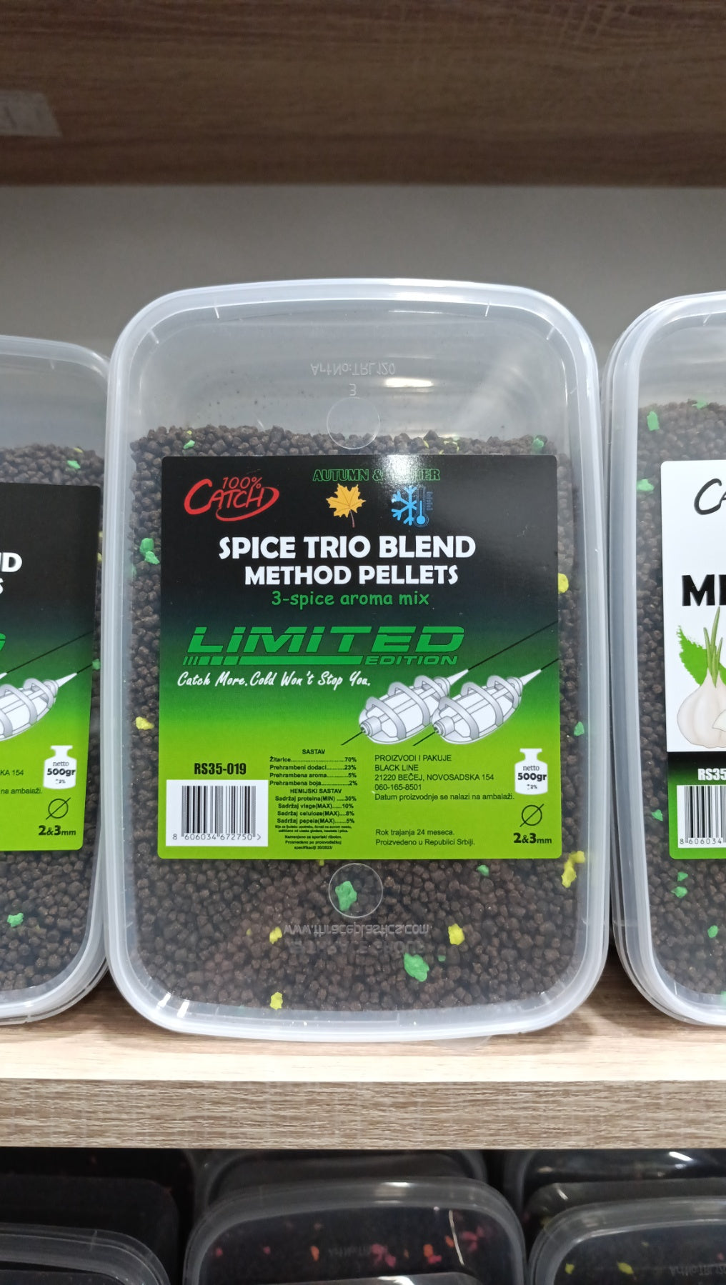 Mini Sticky Method Pellets - Miks od 3 zacini